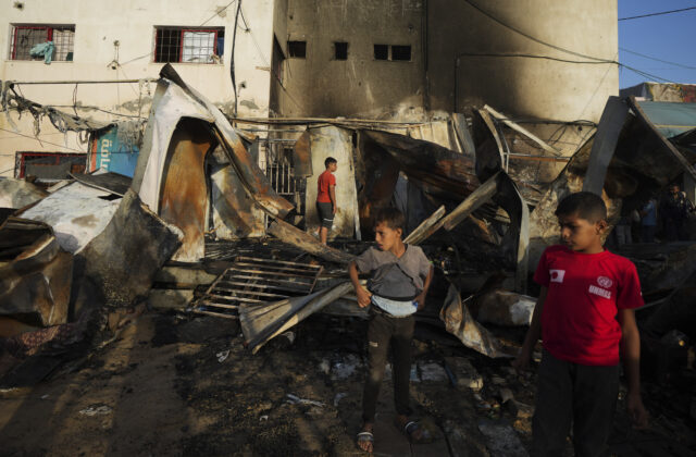 Izraelský úder na školu v&hellip;