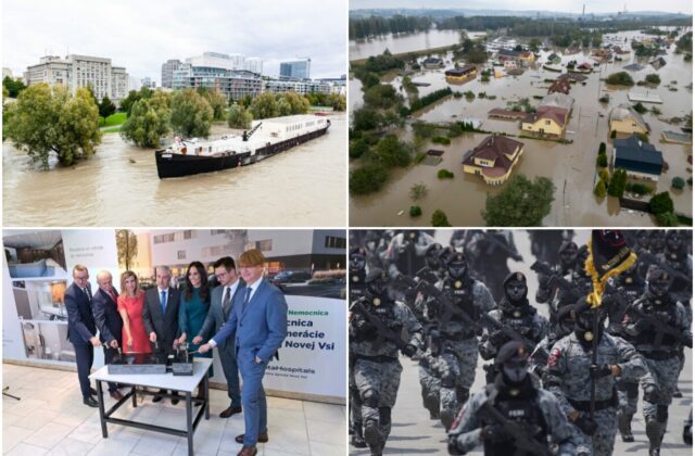 Top foto dňa (16. september 2025): Povodne na Slovensku, v Poľsku a v Česku,…