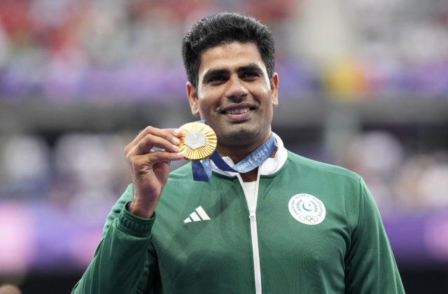 Zlatý pakistanský oštepár Nadeem sa…
