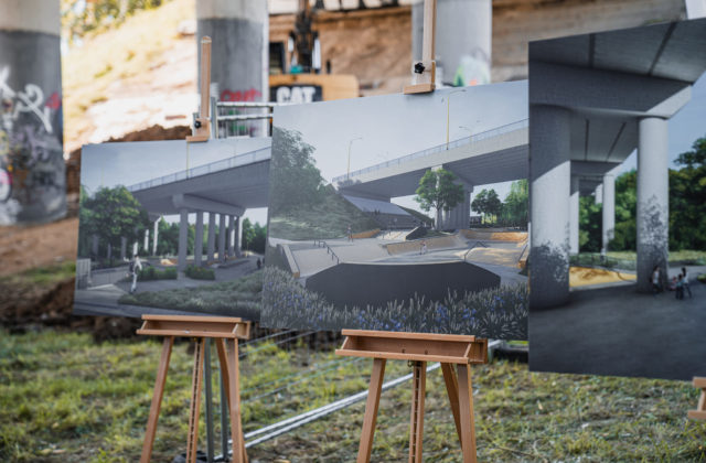 Výstavba skateparku na košickom Sídlisku KVP pokračuje v plnom prúde, na projekte sa podieľal…