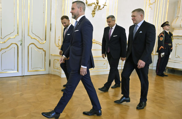 Pellegrini prijal predsedov koaličných strán. Politický súboj sa musí vrátiť z osobnej roviny do…