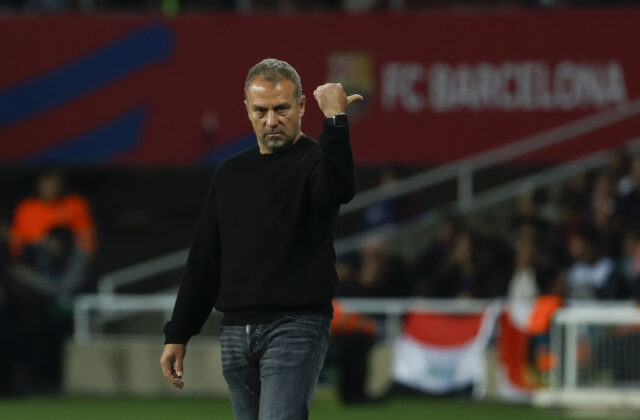 Tréner FC Barcelona Hansi Flick…