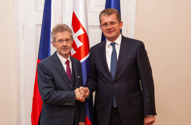 Žiga prijal predsedu Senátu českého parlamentu Vystrčila, hovorili aj o energetickej kríze