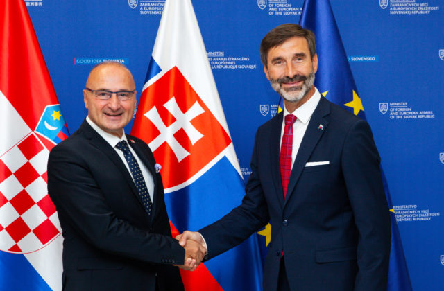Chorvátsky minister zahraničia navštívil Slovensko. S Blanárom riešili spoluprácu v energetike, lesnom hospodárstve aj…