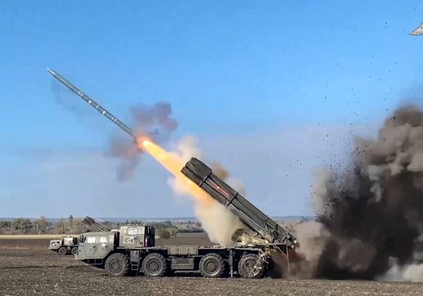 V Doneckej oblasti na východe Ukrajiny zničili ruský raketomet Smerč-2