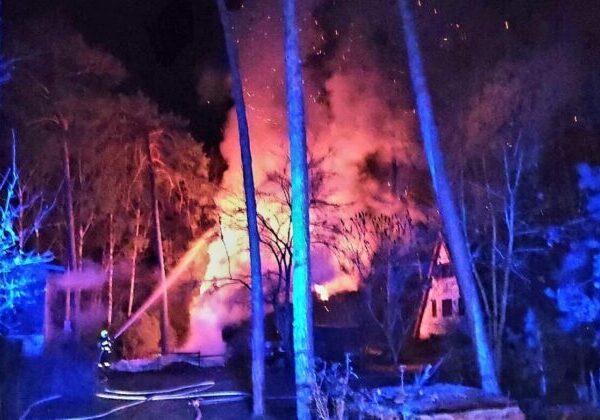 V rekreačnej lokalite Tomky horela chata, predbežnú škodu odhadli na 130-tisíc eur