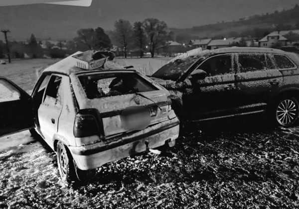 Ranná tragédia v okrese Detva. Pred obcou Korytárky zomrel 47-ročný vodič Škody Felícia – FOTO