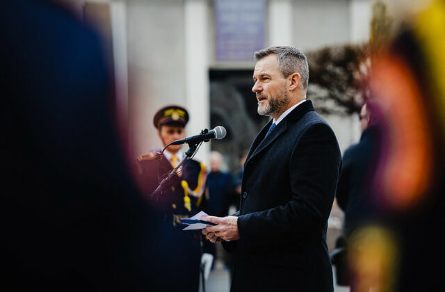Pellegrini si pripomenul 80. výročie oslobodenia Banskej Bystrice,&hellip;