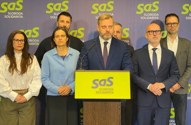 SaS chce s opozíciou riešiť obranyschopnosť Slovenska,…