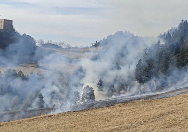 Pri Spišskej Teplici horia hektáre lesa v neprístupnom teréne, požiar sa už podarilo lokalizovať – FOTO