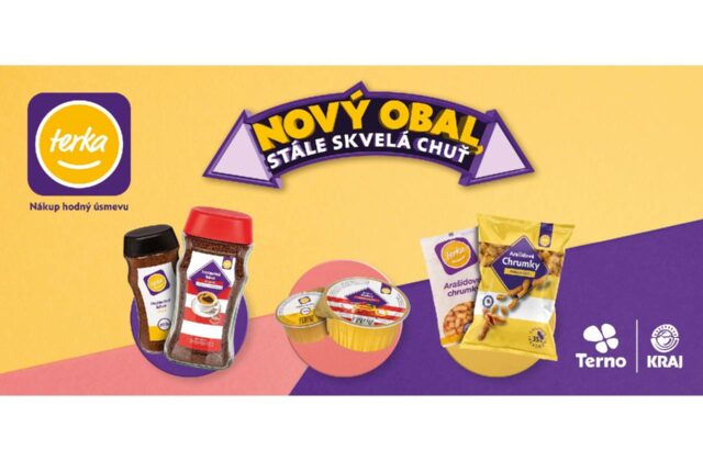 Privátna značka Terka mení svoj vzhľad