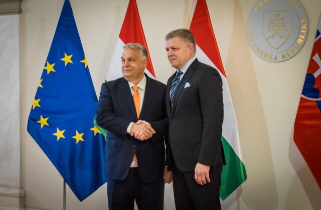 Fico pri príležitosti Orbánovej návštevy povedal, že obe krajiny zažívajú obdobie vynikajúcich vzťahov – VIDEO, FOTO