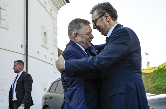 Na podporu srbského prezidenta Vučića…