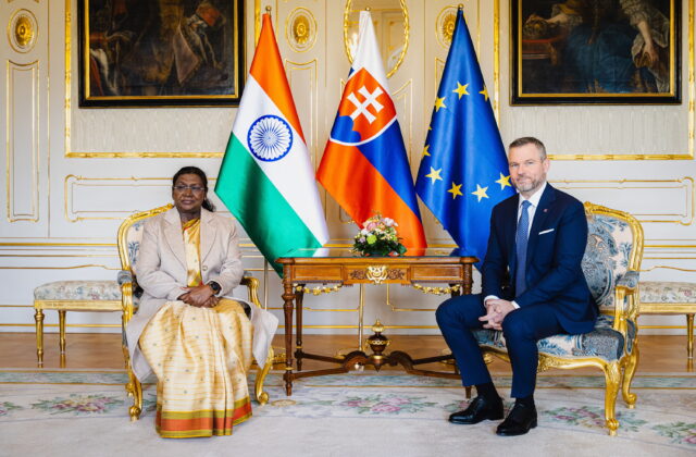 Pellegrini privítal indickú prezidentku Draupadí Murmúovú, dohodli sa&hellip;