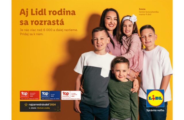 Sú viac ako kolegovia. Sú rodina, Lidl rodina