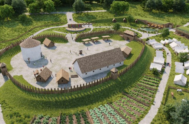 Archeoskanzen Bojná dostal zelenú, zážitkovou formou bude reprezentovať históriu Veľkej Moravy – VIDEO, FOTO