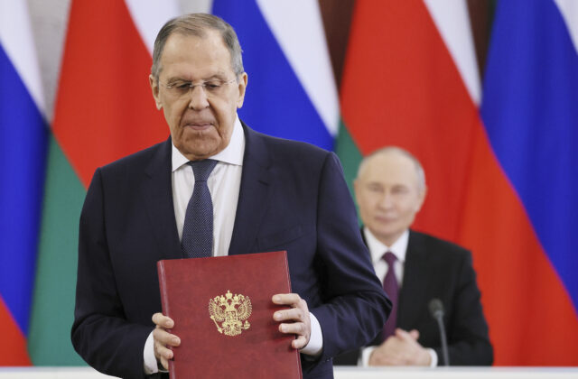 Šéf ruskej diplomacie Sergej Lavrov&hellip;