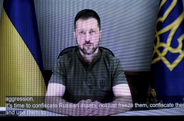 Nastal čas na konfiškáciu zmrazeného ruského majetku, vyhlásil Zelenskyj – VIDEO