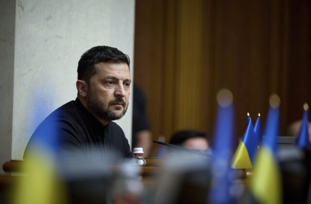 Zelenskyj poprel, že Rusi dobyli mesto Časiv Jar