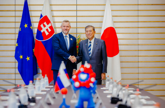 Pellegrini hovoril s japonským premiérom…