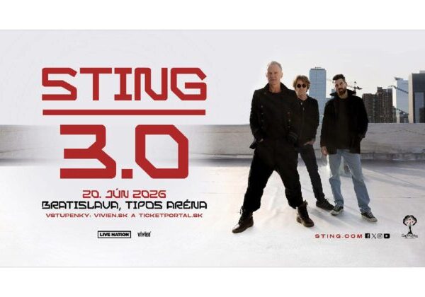 Sting sa vracia na Slovensko v rámci svetového turné 3.0!