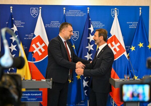 Blanár rokoval so svojím kolegom z Bosny a Hercegoviny Elmedinom Konakovičom