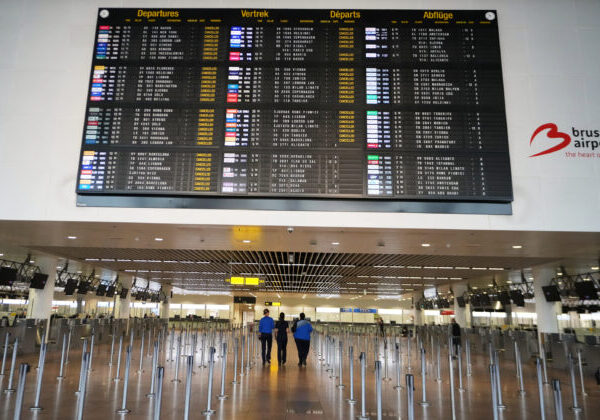 Bruselské letisko pre celoštátny štrajk zrušilo všetky odlety