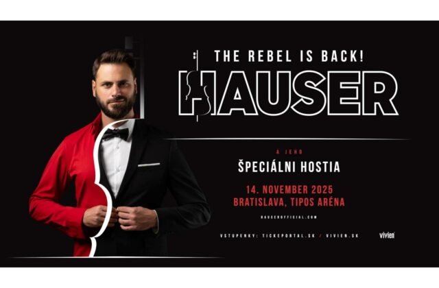 Spojenie, ktoré sa nestáva každý deň: HAUSER & Caroline Campbell – už 14. novembra v Bratislave!