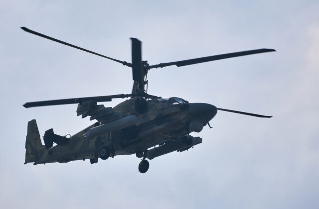 Ruská armáda na Ukrajine stratila útočný vrtuľník Ka-52
