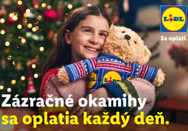 Lidl spúšťa medzinárodnú vianočnú kampaň: „Zázračné okamihy sa oplatia každý deň“
