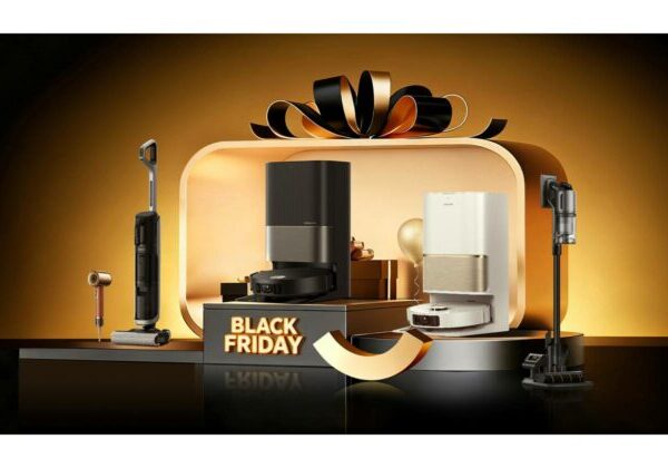 Výhodné Black Friday ponuky značky Dreame – roboty, tyčové vysávače aj multifunkčné fény