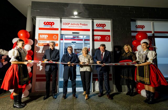 Koncept nonstop predajní COOP Jednota 24/7 expanduje na východ Slovenska