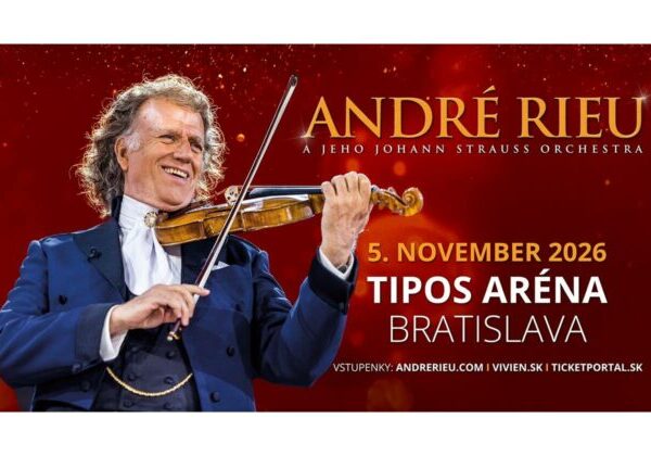 Valčíky, emócie a veľkolepá show: André Rieu vystúpi na Slovensku aj v roku 2026