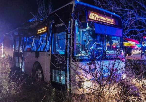 Medzi Mokrancami a Čečejovcami narazil do stromu autobus, viezlo sa v ňom 15 ľudí