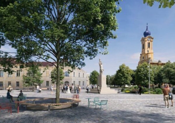 Mesto Sereď vybralo najlepšie riešenie na revitalizáciu Námestia republiky, navrhol ho architektonický ateliér z Bratislavy – FOTO