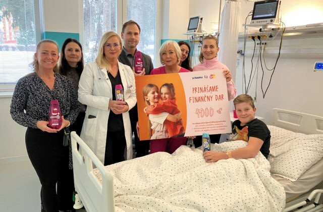 Henkel Slovensko a Teta drogérie podporili 27 detských nemocníc sumou takmer 90 000 eur