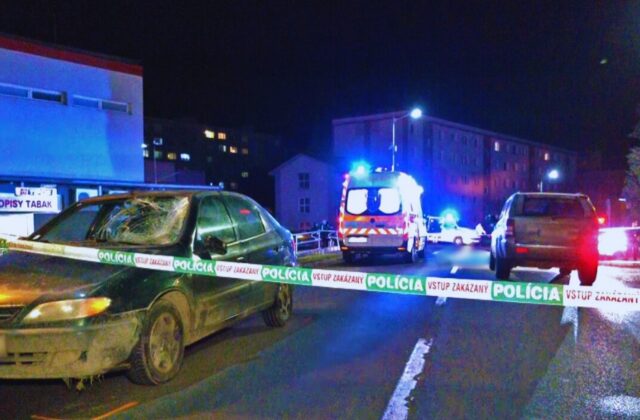 Dopravnú nehodu v Detve neprežil 80-ročný chodec, zraneniam na mieste podľahol