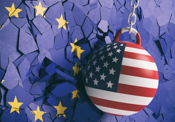 Európska únia ostro odsudzuje americké sankcie voči piatim európskym predstaviteľom