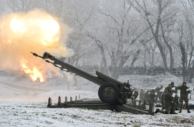 Na Nový rok tradične zaznejú na nábreží Dunaja v Bratislave delostrelecké salvy