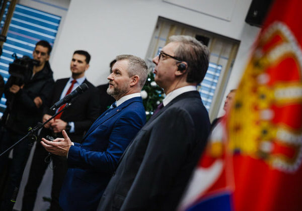 Slováci žijúci v Srbsku budú mať svoj vlastný stánok, Vučić im podľa Pellegriniho splní dlhoročný sen – VIDEO