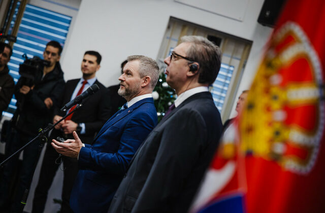 Slováci žijúci v Srbsku budú mať svoj vlastný stánok, Vučić im podľa Pellegriniho splní dlhoročný sen – VIDEO