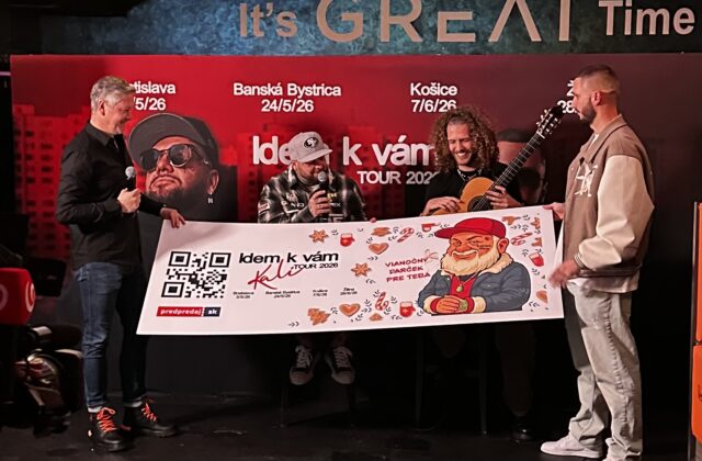 Kali ako Santa Claus. Koncerty prinesie priamo na sídliská a do konca roka predstaví aj nový singel – VIDEO