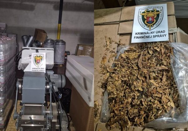 Kriminálny úrad odhalil jednu z najväčších nelegálnych výrobní cigariet na Slovensku, predbežná škoda presiahla 9,2 milióna eur – FOTO