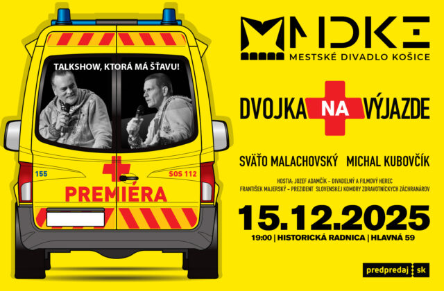 Mestské divadlo Košice premiérovo uvedie novú zábavnú talkšou Dvojka na výjazde – VIDEO, FOTO