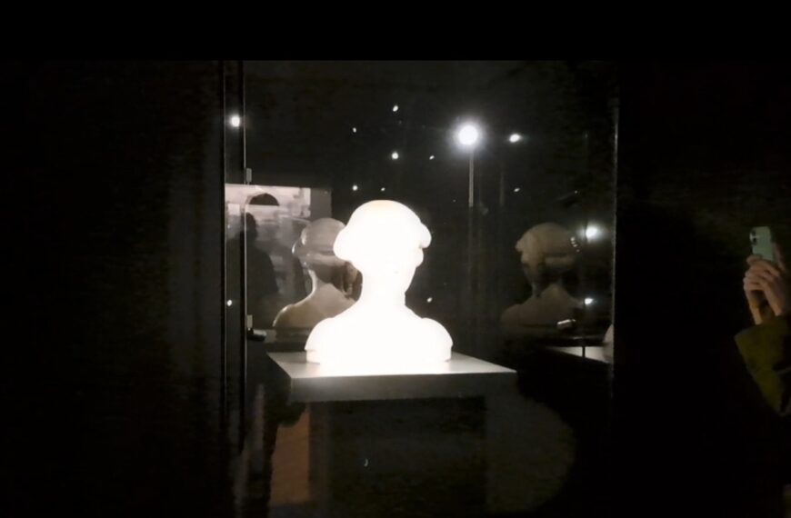 Bustu s nápisom Cecilia Gonzaga si už môže pozrieť aj verejnosť – VIDEO