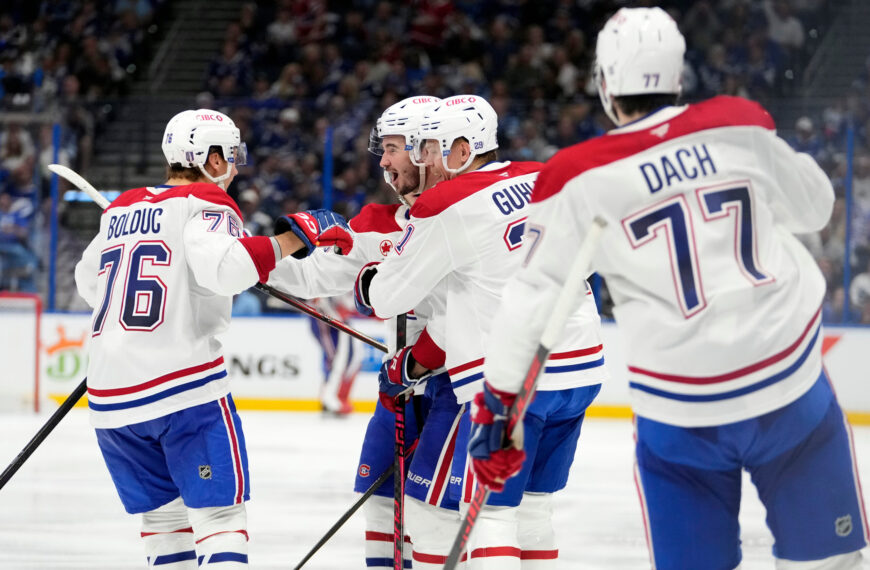 Slafkovský nebodoval, ale má bližšie k postupu ako Černák. Montreal vedie nad Tampou 3:2 – VIDEO, FOTO