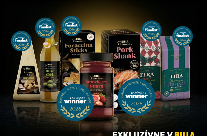 Fantastický úspech! Európsku súťaž kvality ovládli privátne značky BILLA