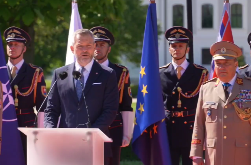 Prezident Pellegrini vymenoval nového náčelníka Generálneho štábu Ozbrojených síl SR – VIDEO