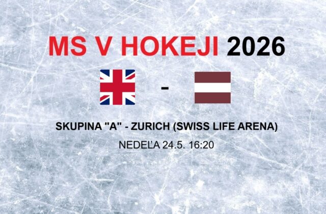 MS v hokeji 2026: Lotyšsko hladko zdolalo Veľkú Britániu, Gudlevskis vychytal shutout – VIDEO, FOTO
