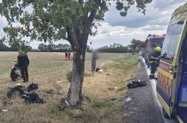 Ďalšia nehoda motorkára v Bratislavskom kraji, vodič narazil do stromu a skončil v nemocnici